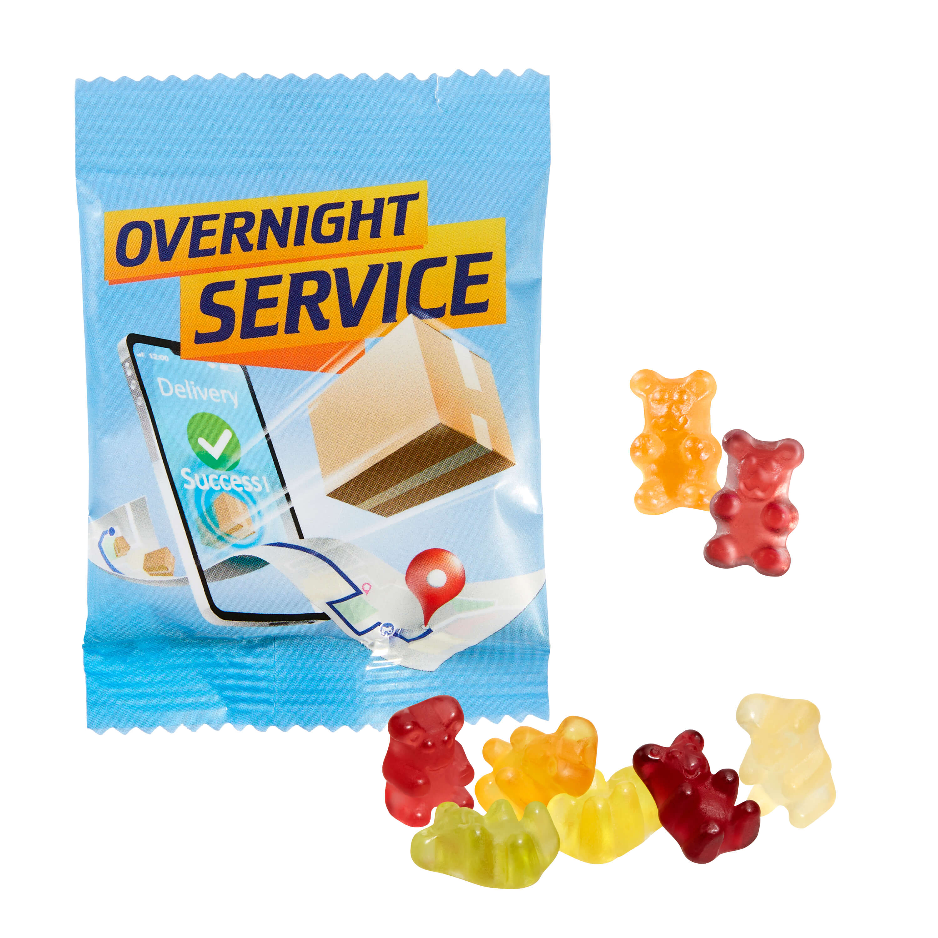 Overnight Fruit Gum Premium-Bears Overnight Fruit Gum Premium-Bears