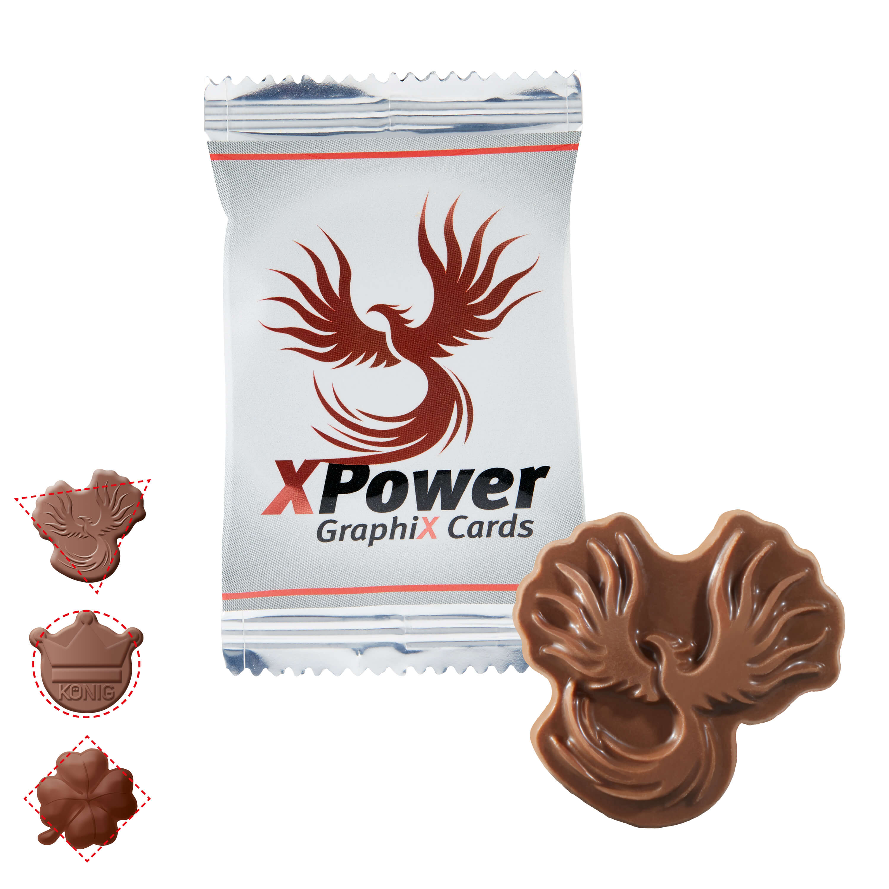 Logo en chocolat personnalisé Logo en chocolat personnalisé