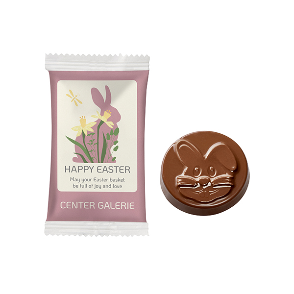 Chocolate Coin Easter Bunny