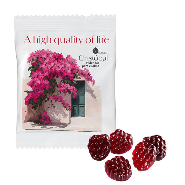 Vegan -80 % Sugar Fruit Gum