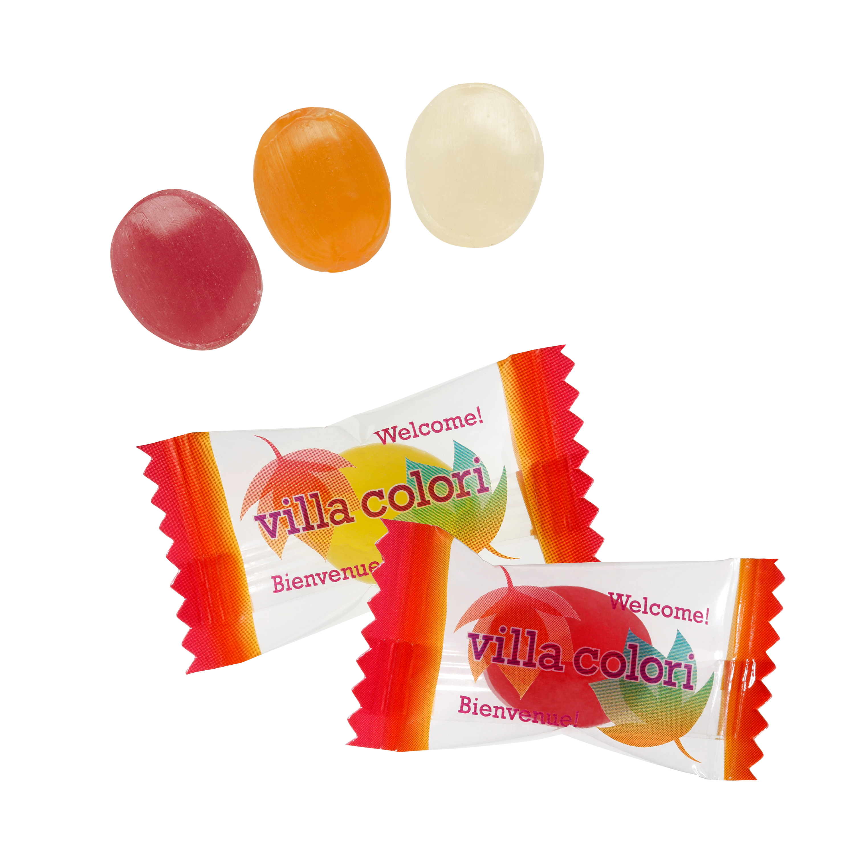 Mini-Bonbons im Flowpack