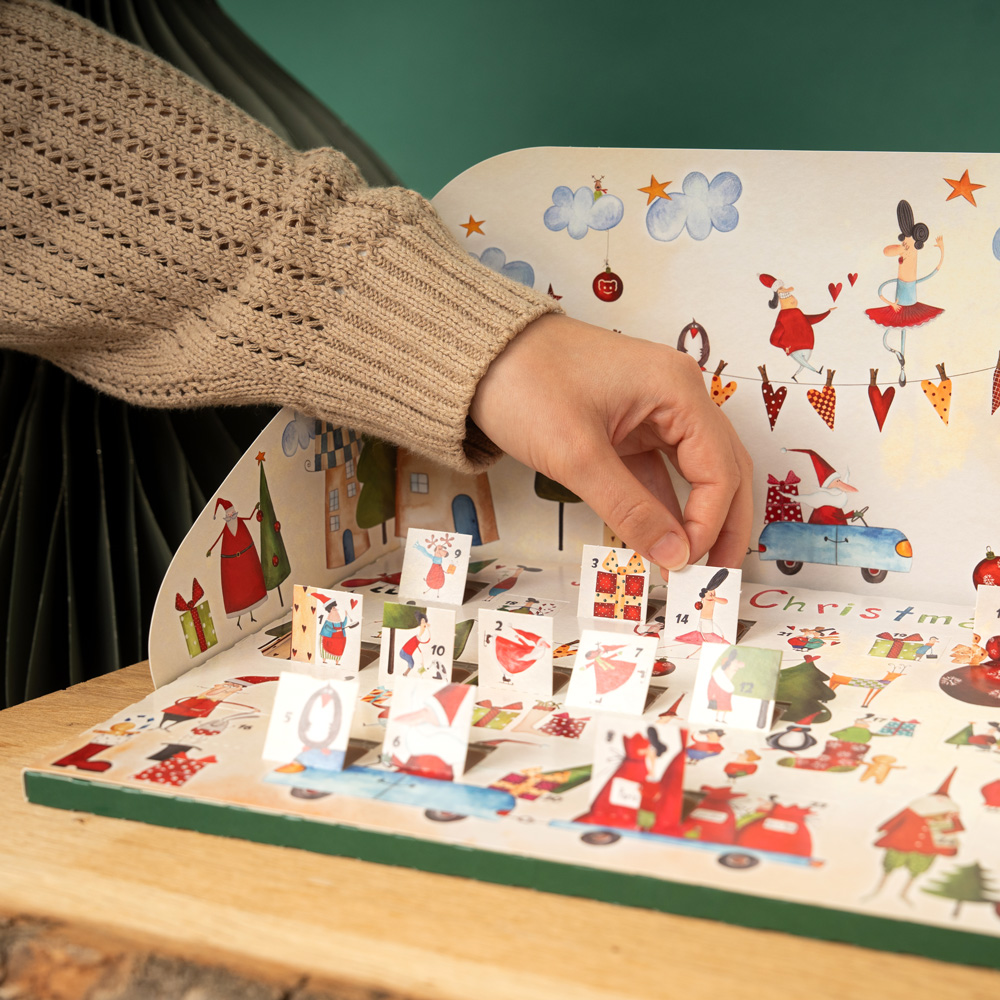 Pop-up Chocolate Advent Calendar