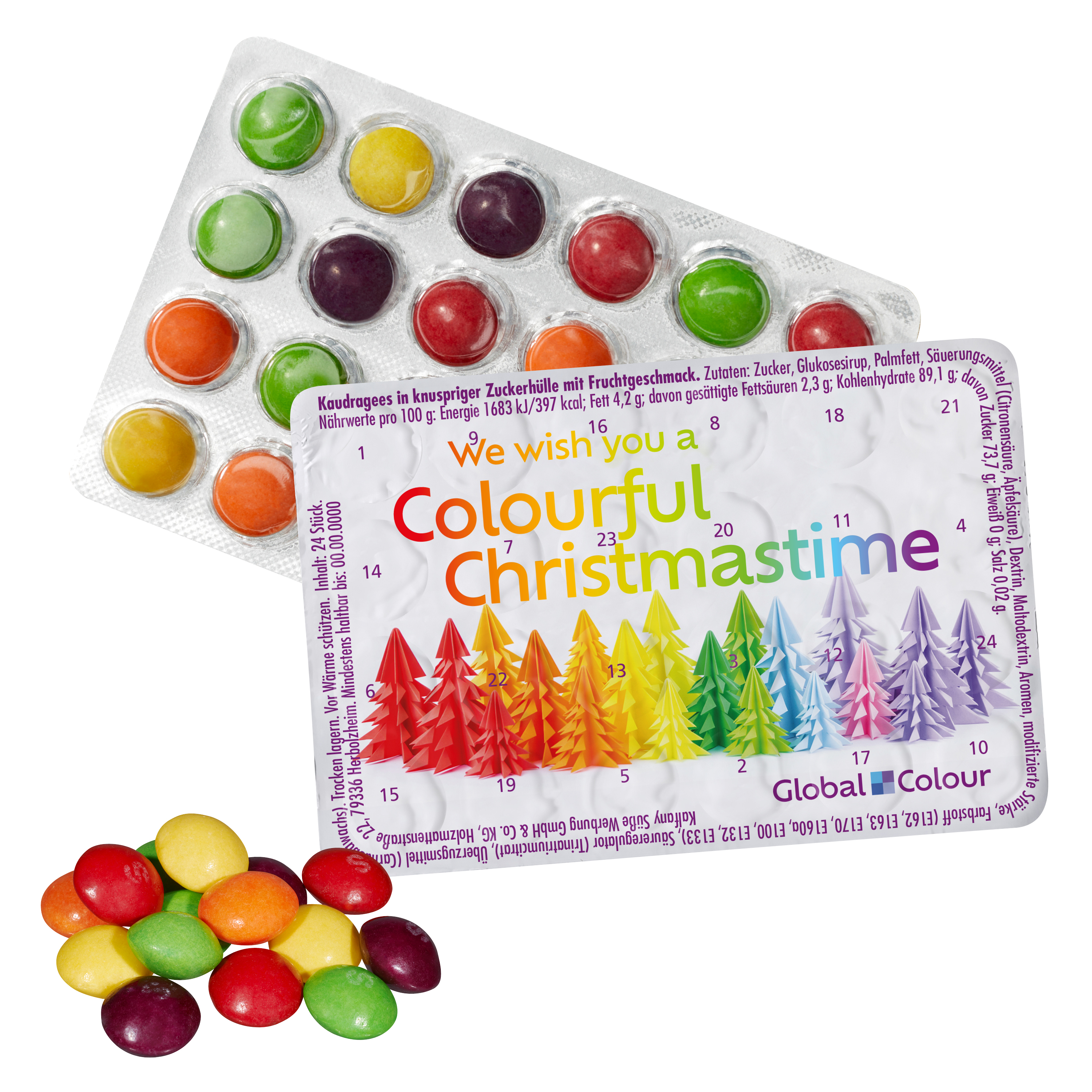Kleinster (Advents-)Kalender der Welt "Standard"