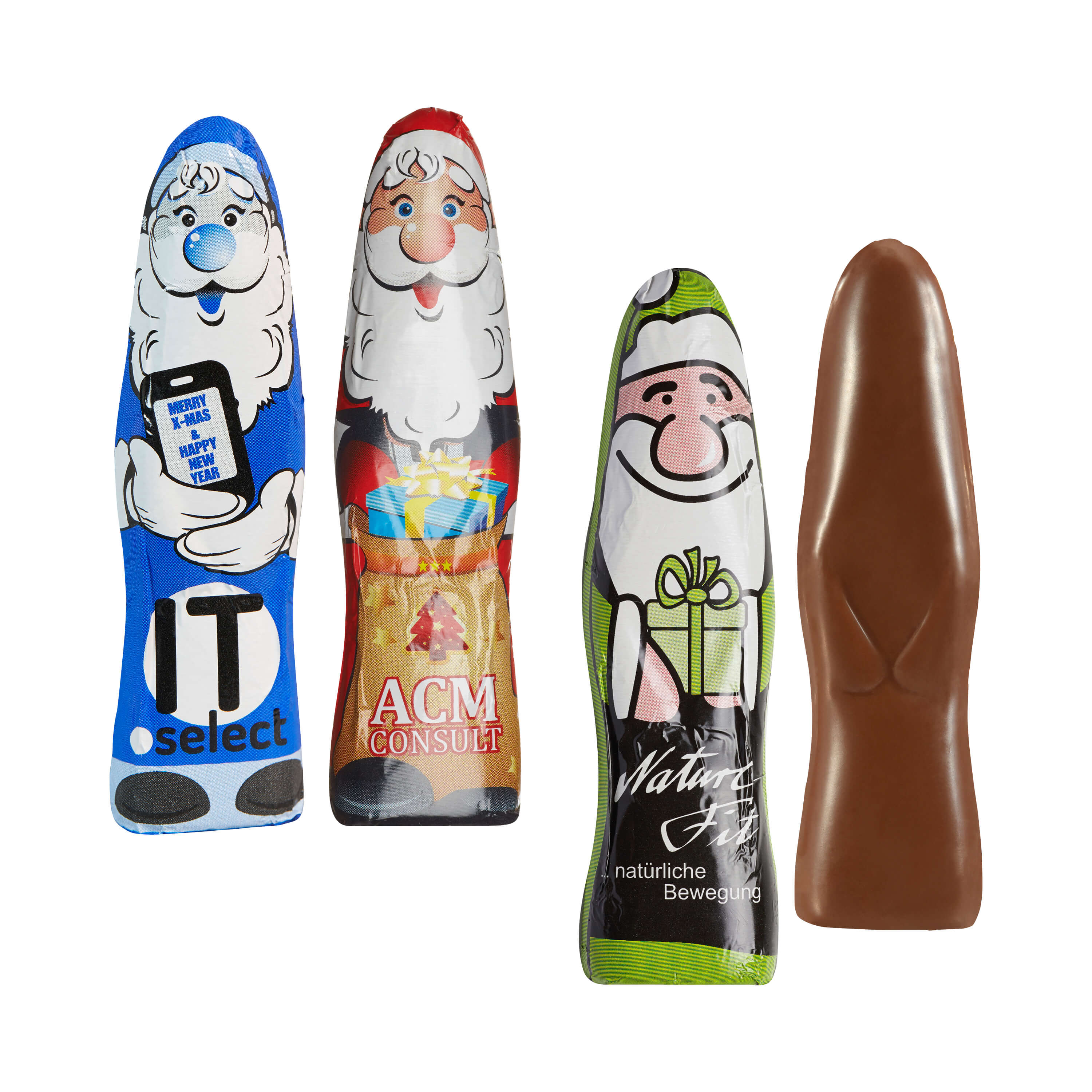 Père Noël en chocolat MINI Père Noël en chocolat MINI