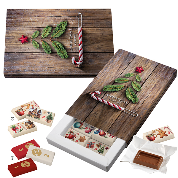 Schoko-Naps-Schuber Adventskalender - STANDARD