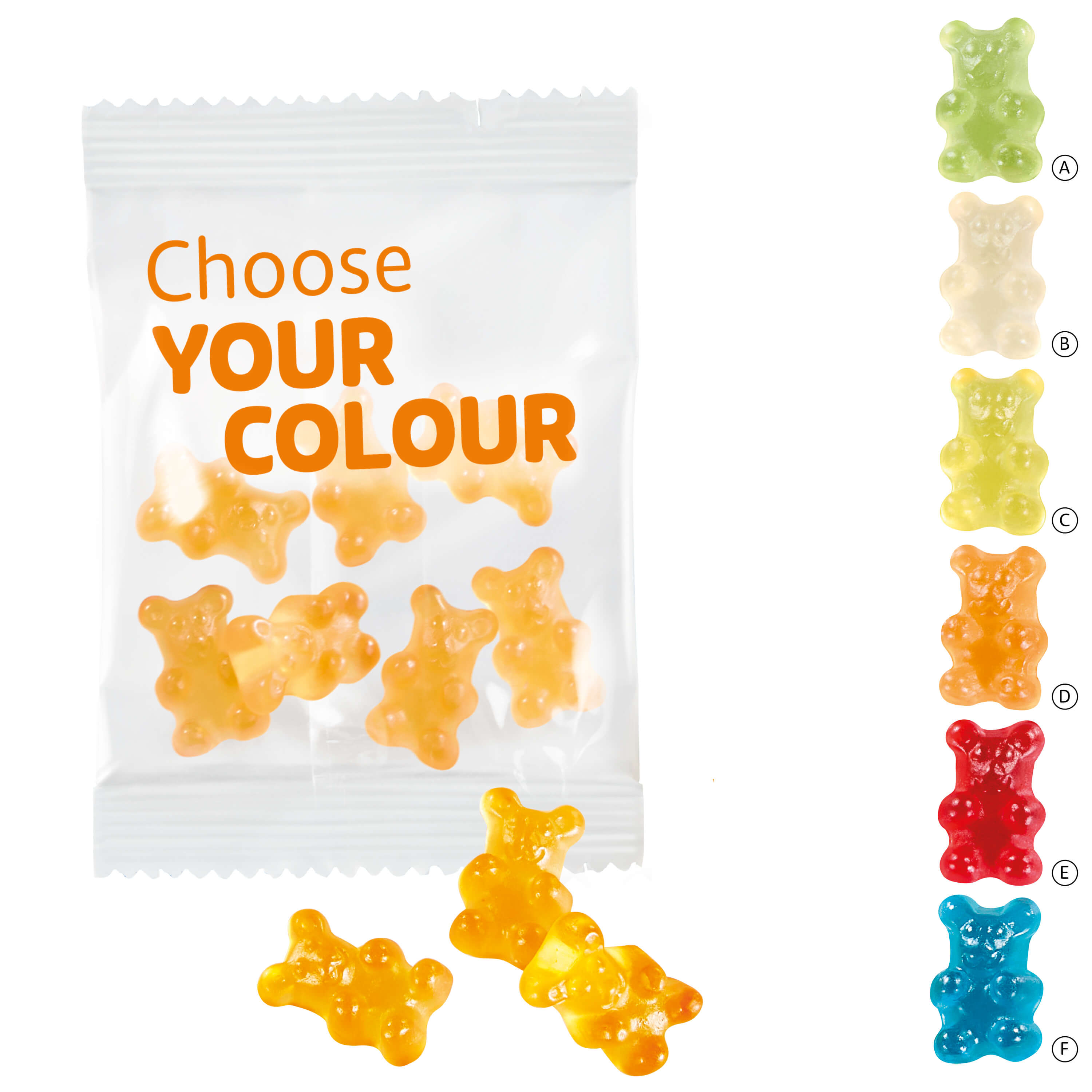 Unifarbene Premium-Bärchen Unifarbene Premium-Bärchen