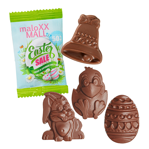 Figurine en chocolat Pâques