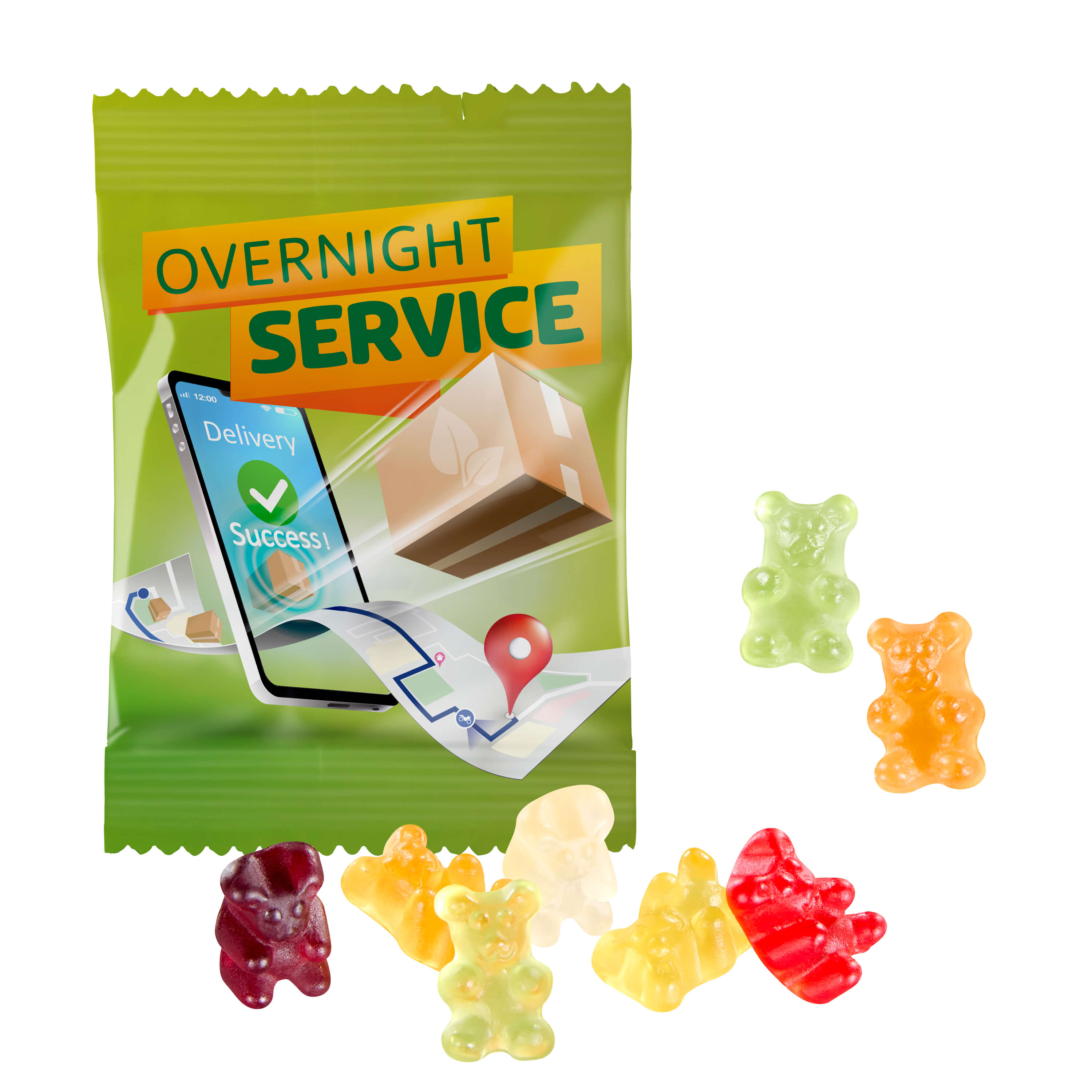 Overnight Vegan Premium-Bears Overnight Vegan Premium-Bears