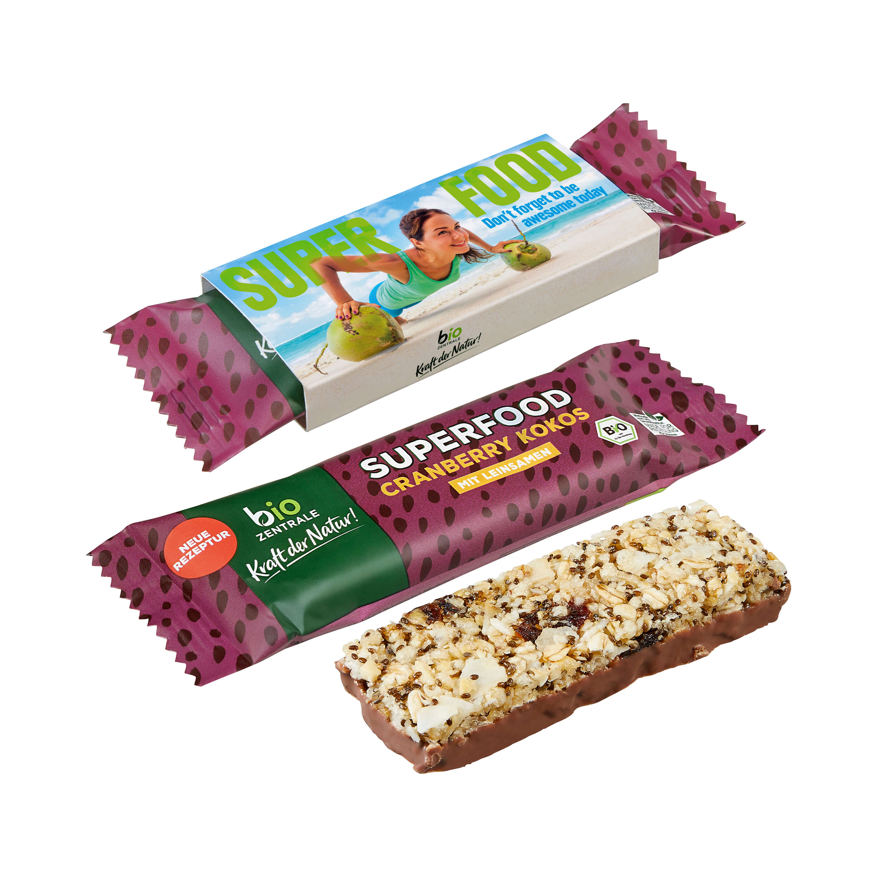 Barre de céréales BIO - SUPERFRUITS Barre de céréales BIO - SUPERFRUITS