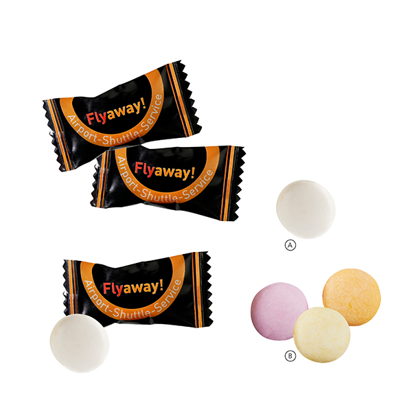 mentos in a Flowpack