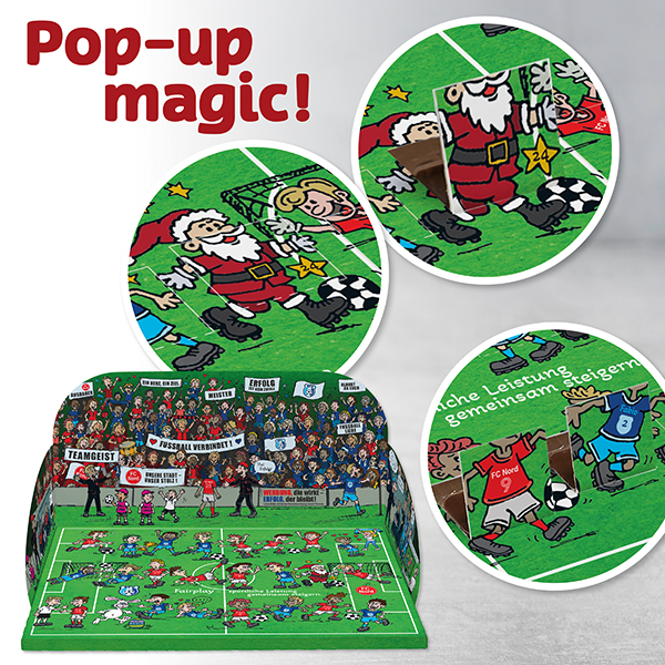 Pop-Up Schoko-Adventskalender