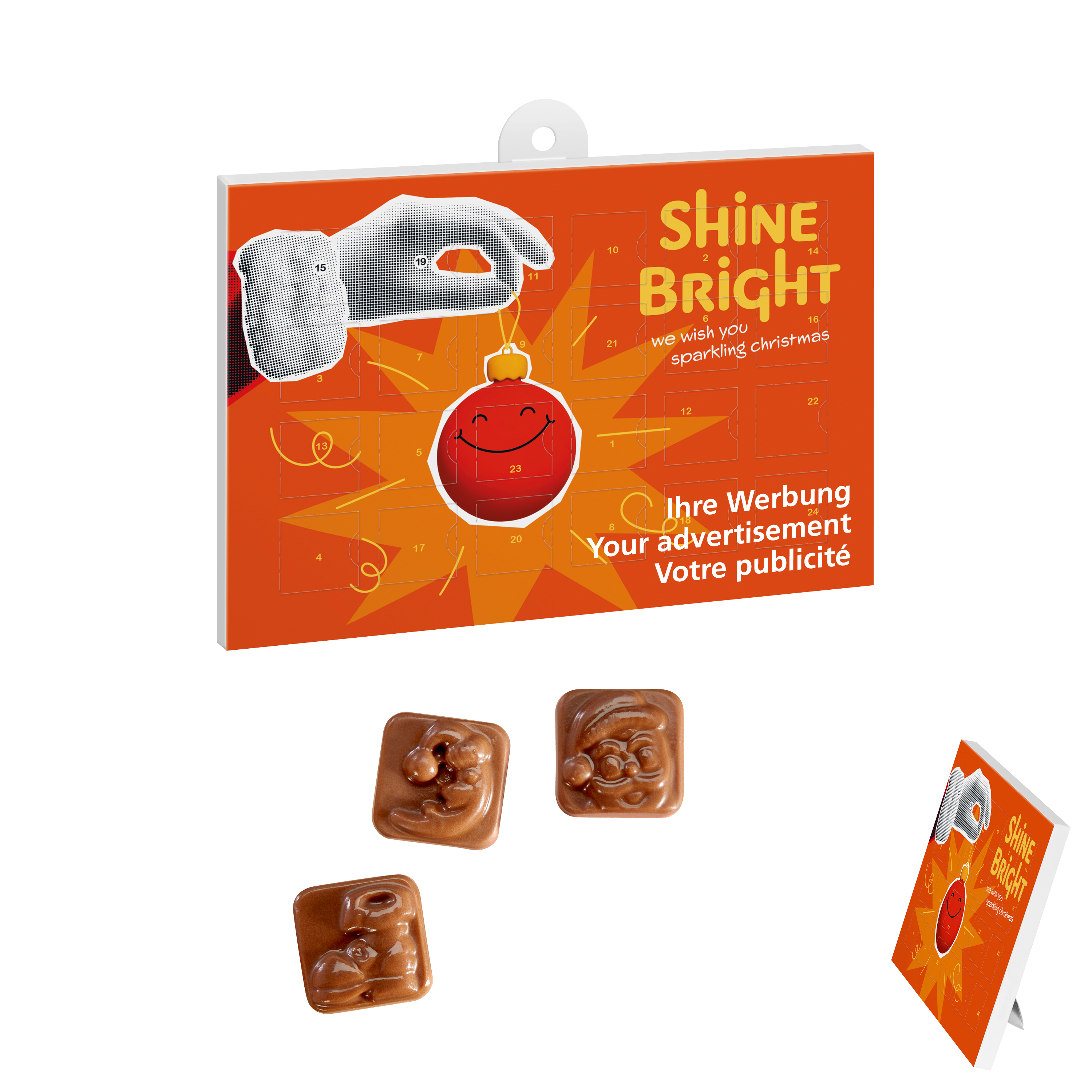 A5-Adventskalender – personalisierbares STANDARDMOTIV