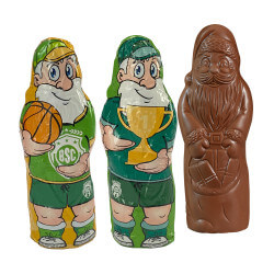 Père Noël MAXI en chocolat VEGAN