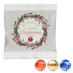 3 Lindor de Lindt en sachet de papier