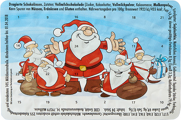 Sympathische Weihnachtsmänner W025