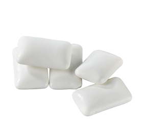 chewing-gum sans sucre, DDM env. 12 mois