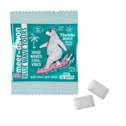 Chewing Gum Duo in a Foil Bag