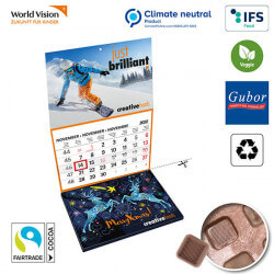 Calendrier de l’avent 2 en 1 format A5 – version écologique