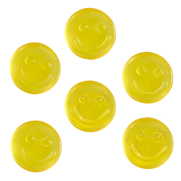 Smile gum (only yellow fruit gum)