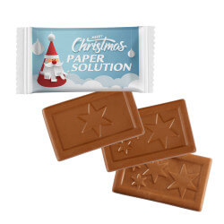 MIDI X-Mas Chocolate Bar in Paper Flowpack