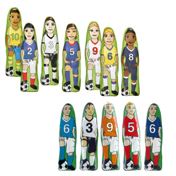 Footballeur/-balleuse en chocolat