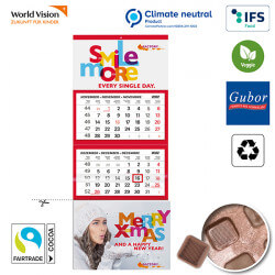 2 in 1 Adventskalender reinpapier® Classic