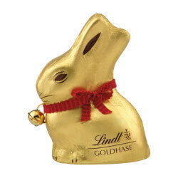 Lapin de Pâques “Lindt & Sprüngli” - produit seul