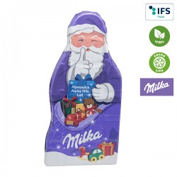 Tablette de chocolat du Père Noël de Milka – produit seul