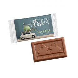 MIDI Chocolate Bar ''Easter'' in Paper Flowpack