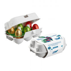 Paper Easter Egg Box of 6