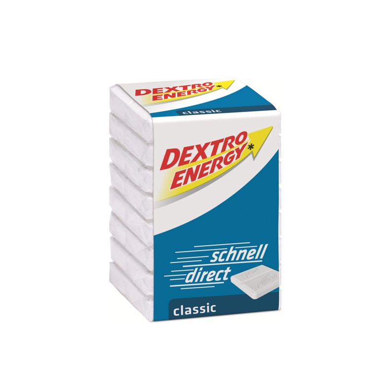 DEXTRO ENERGY* classic cube of 8 pieces, best before 12 months