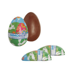 Chocolate Easter Egg/ Half Egg