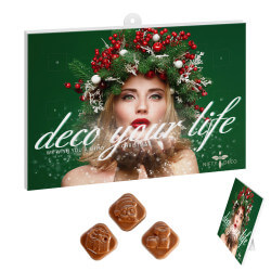 Classic Chocolate Wall and Table Advent Calendar